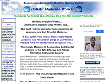 Tablet Screenshot of holistic-medicine-works.com